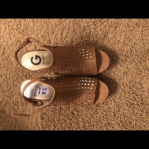 Brown Guess Wedges